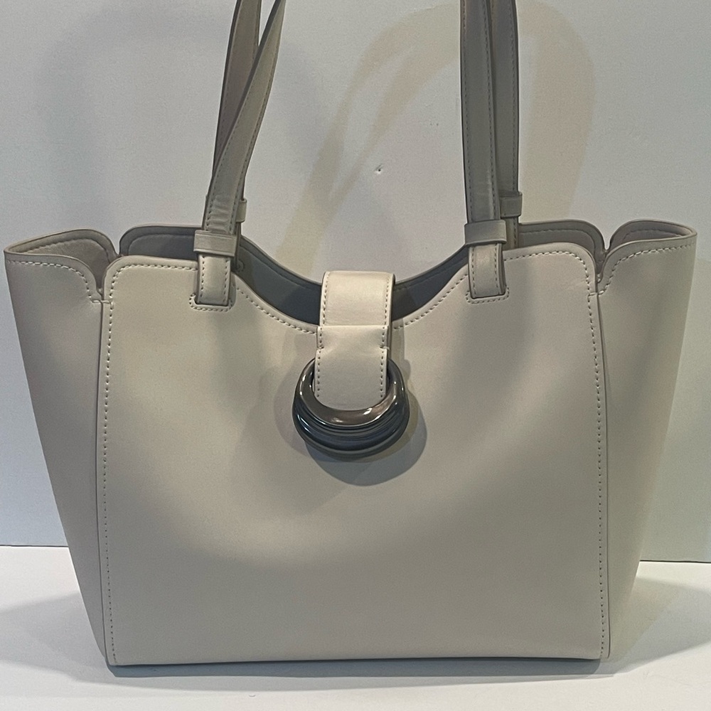 Donna Karan New York Valley Stream Buckle Tote